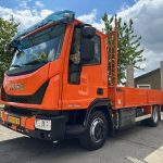 Iveco EuroCargo 80 -160L / EURO 6 / 7.5t / WINCH / ALU RAMPS Iveco Autotransporters 2017