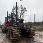 Forwarder Valmet 860 forwarder (VIDEO) Forwarders 2008