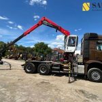 Timber truck Mercedes-Benz Arocs 3351/6×6/Palfinger Epolsion S260/Langholz Mercedes Timber truck 2021