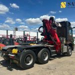 Timber truck Mercedes-Benz Arocs 3351/6×6/Palfinger Epolsion S260/Langholz Mercedes Timber truck 2021