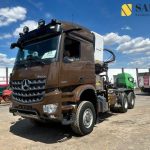 Timber truck Mercedes-Benz Arocs 3351/6×6/Palfinger Epolsion S260/Langholz Mercedes Timber truck 2021