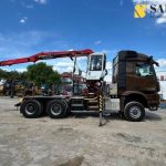 Timber truck Mercedes-Benz Arocs 3351/6×6/Palfinger Epolsion S260/Langholz Mercedes Timber truck 2021