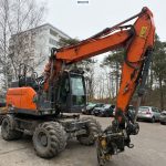 Wheel excavator Doosan DX165W-5 Wheeled excavator (VIDEO) DOOSAN Wheel excavator 2018